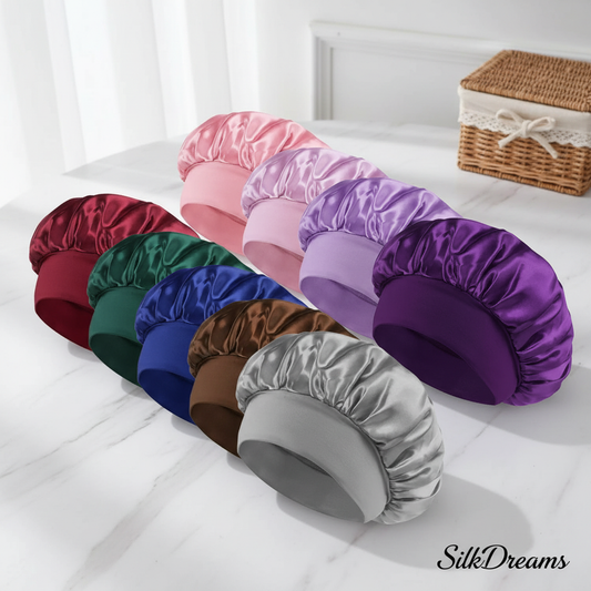 Bonnet de Soie Satiné Élégant™